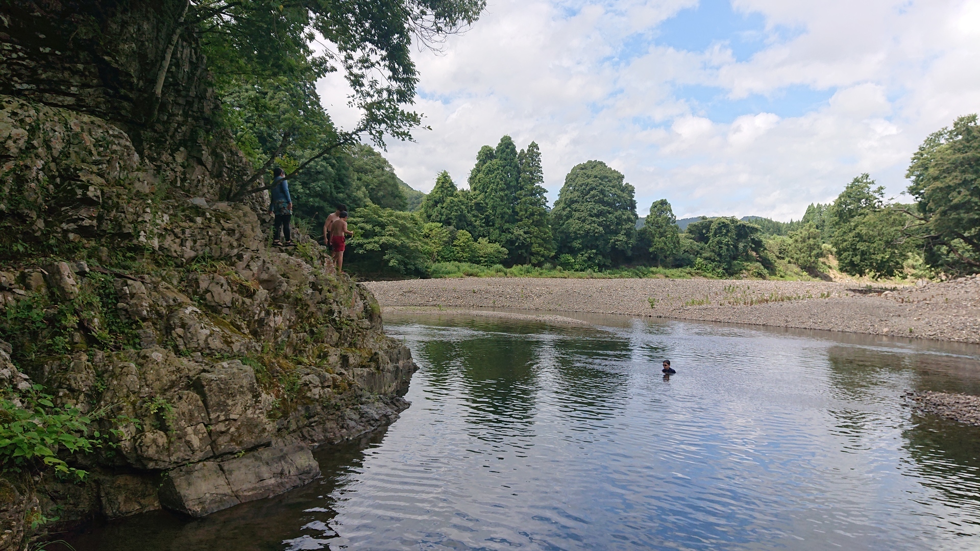 川遊び編 小浜で川遊びして小松まで わんことカヌー The After